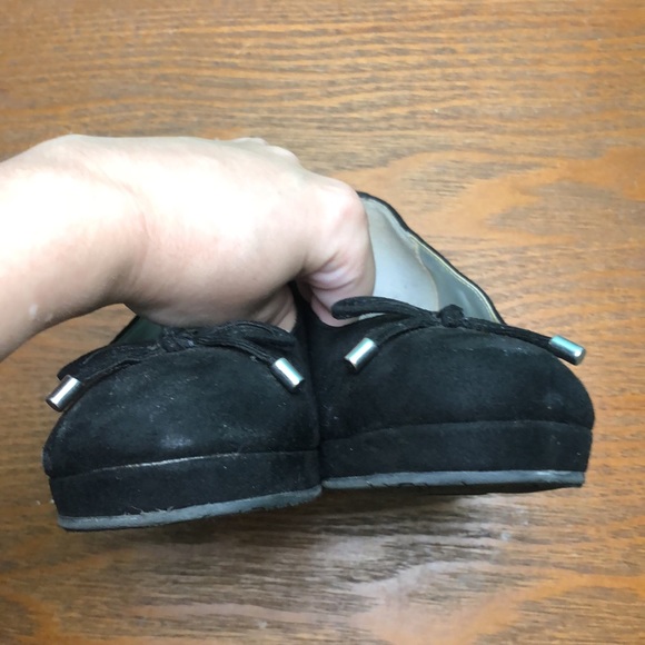 Black Wedge Shoes - Picture 5 of 6